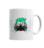 Fantasy Gas Mask Kupa Bardak Porselen