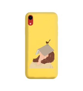 Sarı Lansman Kılıf iPhone XR