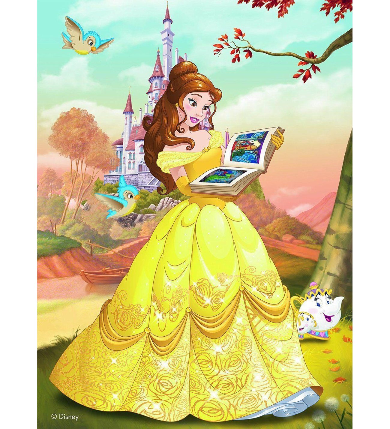Disney Princess パネル Princess Belle, Disney 100 Parça XXL