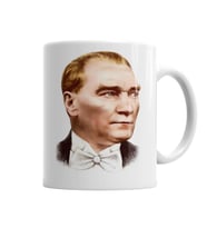 Mustafa Kemal Atatürk  Kupa Bardak Porselen