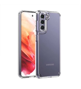 Galaxy S21 Kılıf Darbelere Karşı Dayanıklı Kamera Korumalı Kılıf (Renksiz)