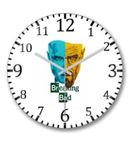Breaking Bad1 Duvar Saati Bombeli Gercek Cam