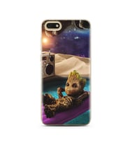 Baby Groot Tasarım Süper Şeffaf Silikon Telefon Kılıfı Huawei Honor 7s - y5 2018