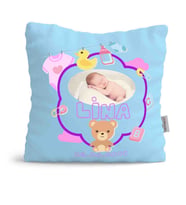 BK Gift Kişiye Özel Çocuklar Mavi Yastık 47841