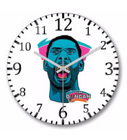 The  Big Fundamental  Duvar  Saati Bombeli Gercek Cam