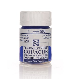 TALENS GOUACHE JAR 16ML ULTRAMARINE LT. 
