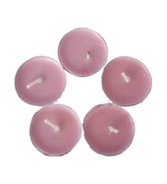 LokmanAVM Ksmart Tea Lights Pembe Mum 5 li 1 Paket