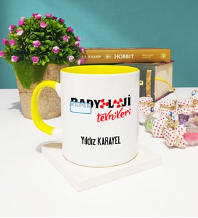 Radyoloji Teknikeri Kupa Bardak Sarı