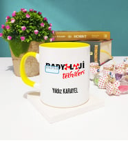 Radyoloji Teknikeri Kupa Bardak Sarı