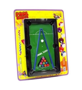Matrax Oyuncak Kartela Bilardo Oyunu - Seri No:017