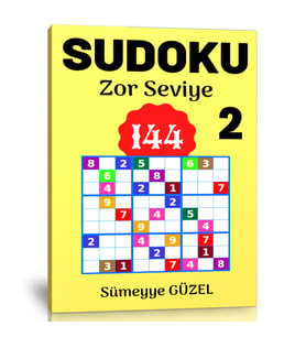 Sudoku Zor Seviye Bulmaca Kitabı-2