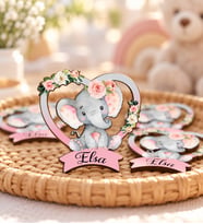 Kişiye Özel Hoşgeldin Bebek Ahşap Magnet Doğum Günü