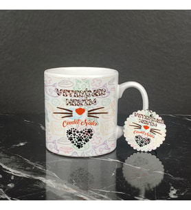 Veteriner Hekim Kupa Bardak ve Anahtarlık Set 001