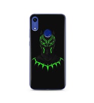 Black Panter Tasarım Süper Şeffaf Silikon Telefon Kılıfı Huawei Honor 8A 