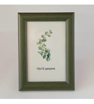 Dekoratif 10x15 Yeşil Çerçeve