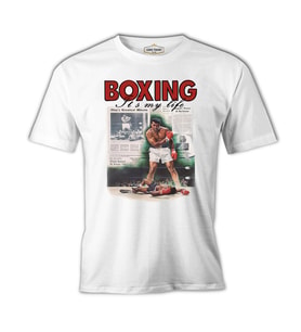 Muhammad Ali - My Life Beyaz Erkek Tshirt