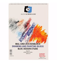Alex Schoeller Teknik Çizim Defteri Spiralli 165g 15 Yaprak 35x50
