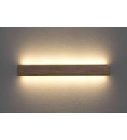Led Aydınlatma Ahşap Çift Yönlü Aplik Bar Dekor Led (Krem)