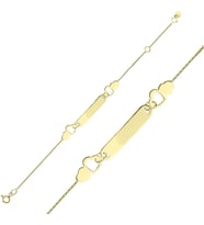 Kalpli İsim Yazılabilir Bebek Künyesi