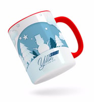 BK Gift Kişiye Özel Yılbaşı Mutlu Yıllar Kırmızı Kupa Bardak-22