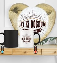 BK Gift Kişiye Özel İyi Ki Doğdun Sihirli Set 7 Altın Yaldız