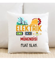Elektrik Mühendisine Hediye İsimli Yastık
