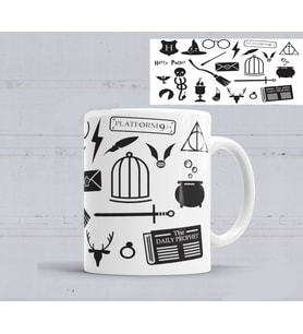 Harry Potter Kupa Bardak  Porselen