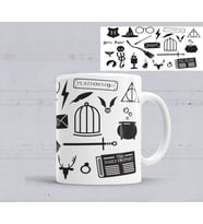 Harry Potter Kupa Bardak  Porselen