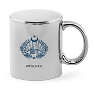 BK Gift Kişiye Özel Mesleki Zabıta Krom Kupa Bardak  1