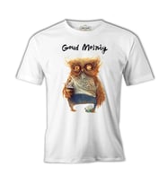 Goud Molnig Beyaz Erkek Tshirt