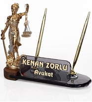 Avukata Hediye Themis Adalet Biblo Masa İsimliği Savcı İsimlik