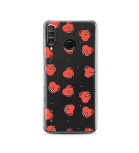Şeker Tasarımlı Süper Şeffaf Silikon Telefon Kılıfı Huawei P30 Lite 