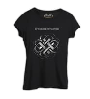 Breaking Benjamin - Logo Siyah Kadın Tshirt