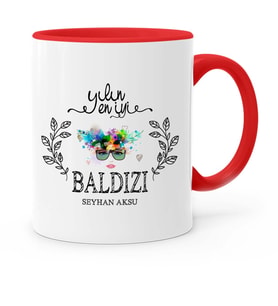 BK Gift Kişiye Özel Yılın En İyi Baldızı Kırmızı Kupa Bardak
