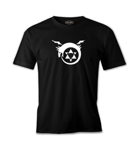 Fullmetal Alchemist Siyah Erkek Tshirt