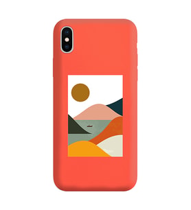 Turuncu Lansman Telefon Kılıfı Iphone XS