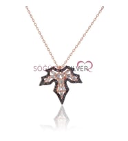 Söğütlü Silver YAPRAK KOLYE