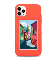 Turuncu Lansman Kılıf iPhone 11 Pro