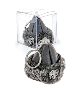 Börk Mini Anahtarlık - Siyah
