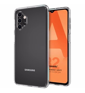 Microsonic Samsung Galaxy A32 Kılıf Transparent Soft Beyaz