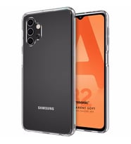 Microsonic Samsung Galaxy A32 Kılıf Transparent Soft Beyaz