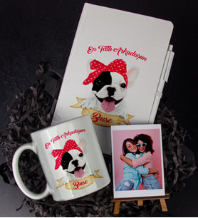 Kişiye Özel Defter Kalem Kupa Ve Fotoğraflık Seti 85893