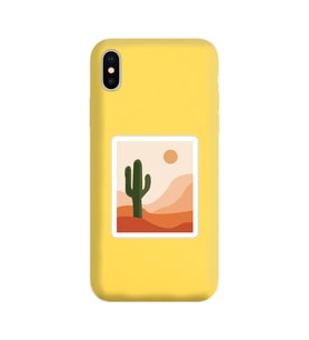 Sarı Lansman Kılıf iPhone XS Max