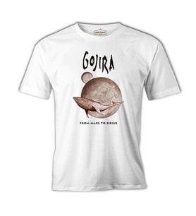 Gojira - From Mars to Sirius Beyaz Erkek Tshirt