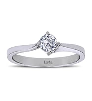 Lova F Renk 0,33 Karat Pırlanta Tektaş Yüzük - 1040057