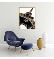 Paris  Temalı Kanvas Tablo