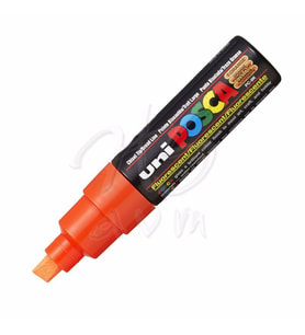 Uni Posca Marker PC-8K 8.0mm Fluo Orange