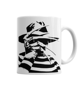 Estampa Freddy Krueger  Feminina Kupa Bardak Porselen