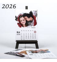 Kişiye Özel Fotoğraflı Masa Takvimi 2026 Şovale Masa Takvim