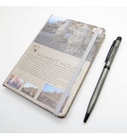 Scrikss Notelook Nemrut Dağı Defter + İsme Özel Kalem  İsme Özel Hediyelik Set